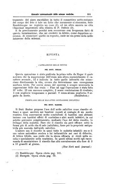 Giornale internazionale delle scienze mediche