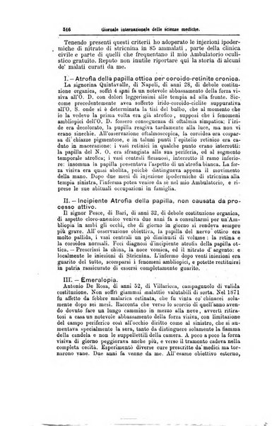 Giornale internazionale delle scienze mediche