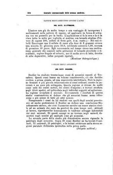 Giornale internazionale delle scienze mediche