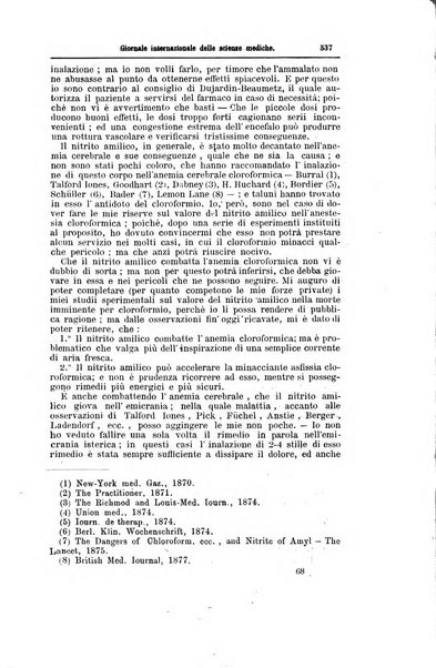 Giornale internazionale delle scienze mediche