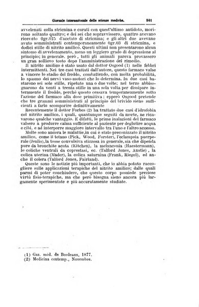 Giornale internazionale delle scienze mediche