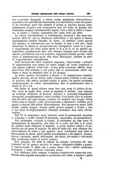 Giornale internazionale delle scienze mediche