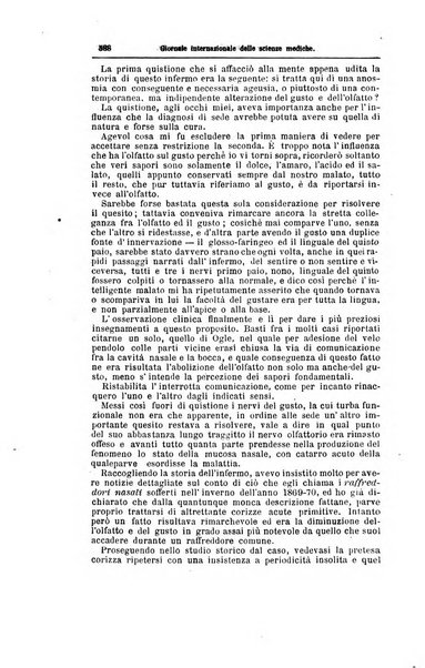 Giornale internazionale delle scienze mediche