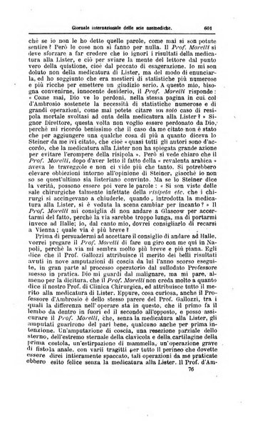 Giornale internazionale delle scienze mediche