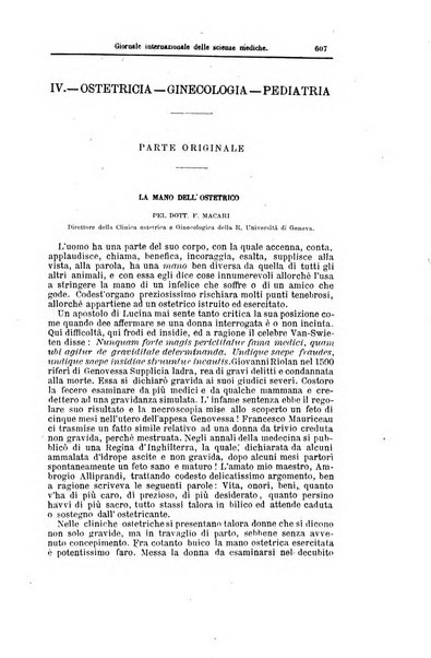 Giornale internazionale delle scienze mediche