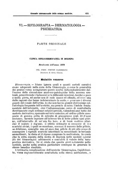 Giornale internazionale delle scienze mediche