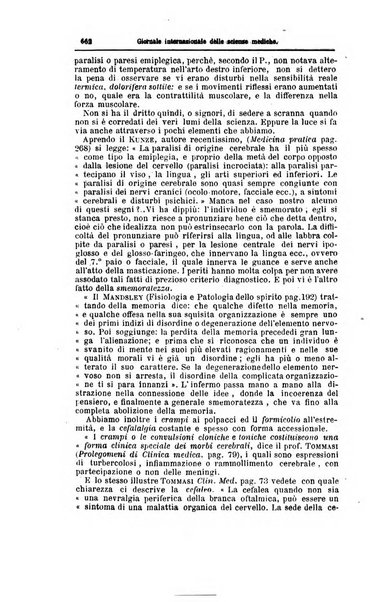 Giornale internazionale delle scienze mediche