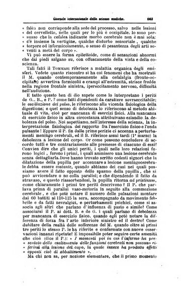 Giornale internazionale delle scienze mediche