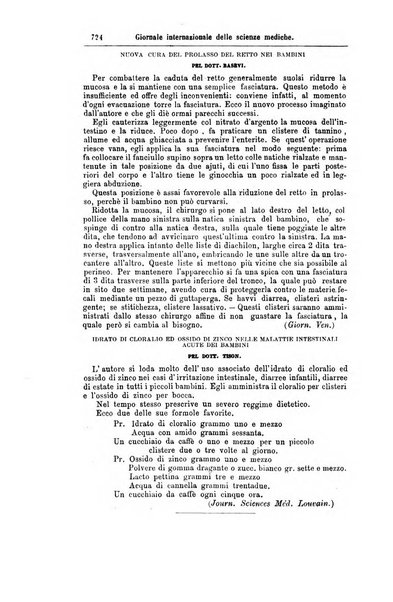 Giornale internazionale delle scienze mediche