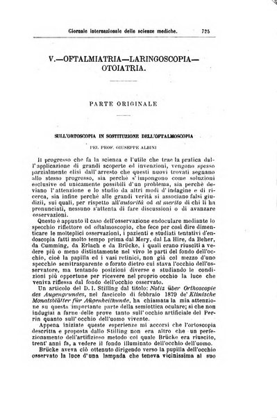 Giornale internazionale delle scienze mediche