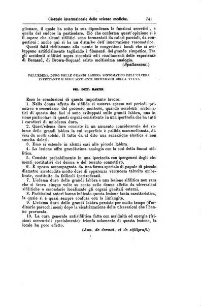 Giornale internazionale delle scienze mediche