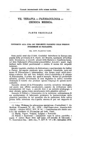 Giornale internazionale delle scienze mediche