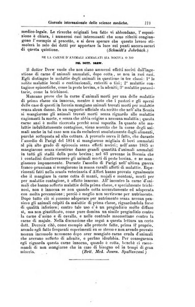 Giornale internazionale delle scienze mediche