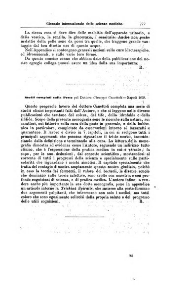 Giornale internazionale delle scienze mediche