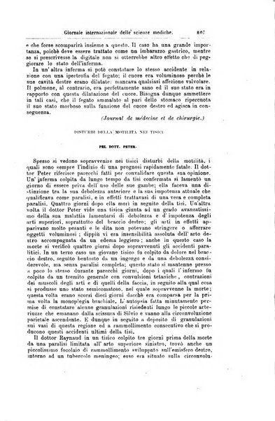 Giornale internazionale delle scienze mediche