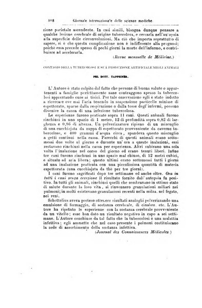 Giornale internazionale delle scienze mediche