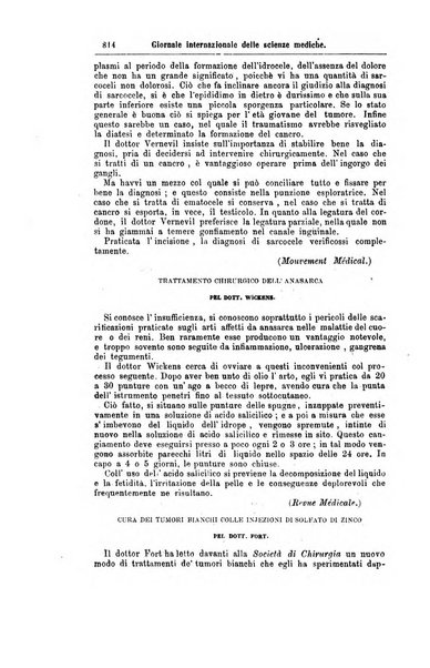 Giornale internazionale delle scienze mediche