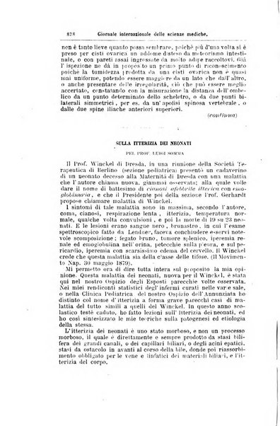 Giornale internazionale delle scienze mediche