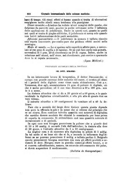 Giornale internazionale delle scienze mediche