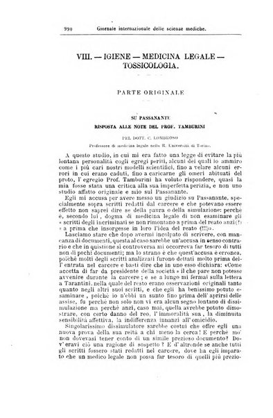 Giornale internazionale delle scienze mediche