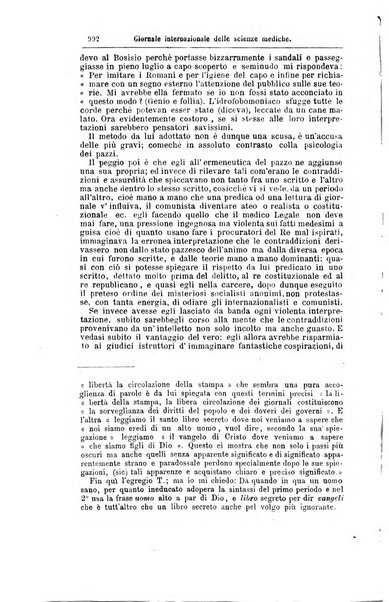 Giornale internazionale delle scienze mediche