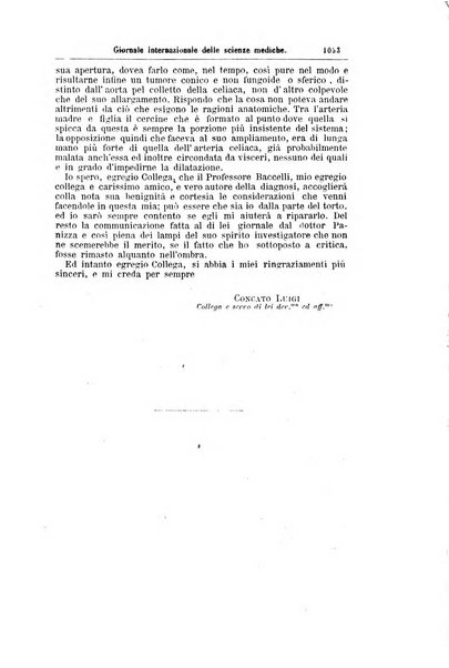 Giornale internazionale delle scienze mediche