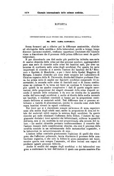 Giornale internazionale delle scienze mediche