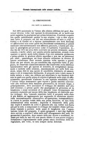 Giornale internazionale delle scienze mediche