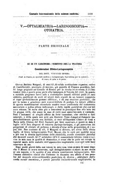 Giornale internazionale delle scienze mediche