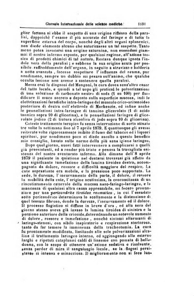 Giornale internazionale delle scienze mediche