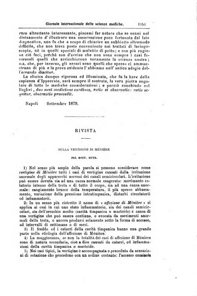 Giornale internazionale delle scienze mediche