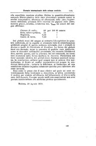 Giornale internazionale delle scienze mediche