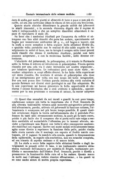 Giornale internazionale delle scienze mediche