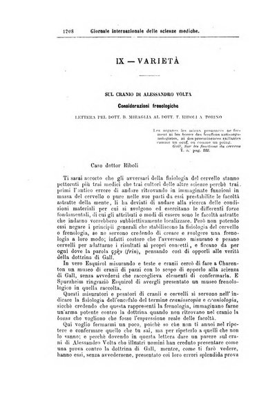 Giornale internazionale delle scienze mediche