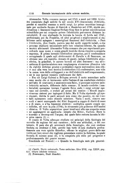 Giornale internazionale delle scienze mediche