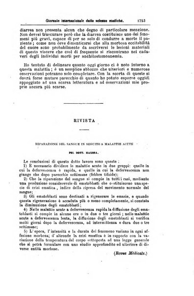 Giornale internazionale delle scienze mediche