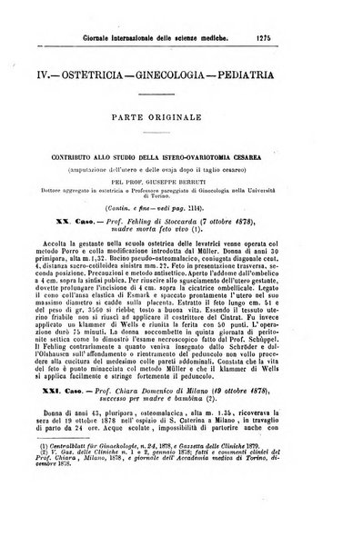 Giornale internazionale delle scienze mediche