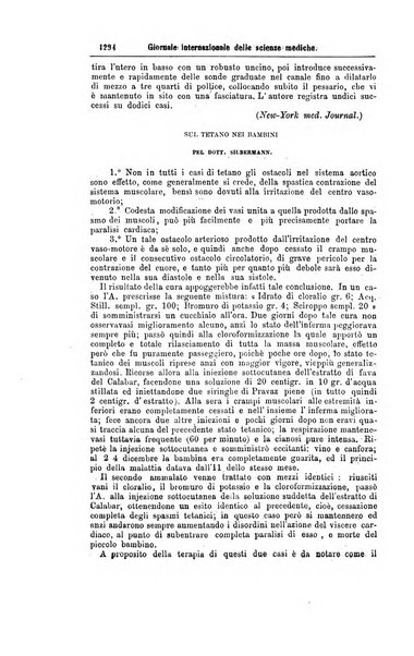 Giornale internazionale delle scienze mediche