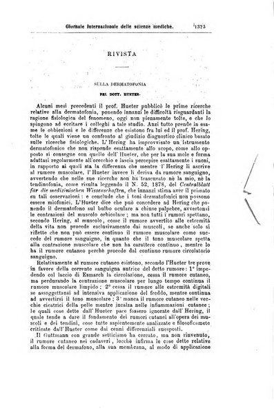 Giornale internazionale delle scienze mediche