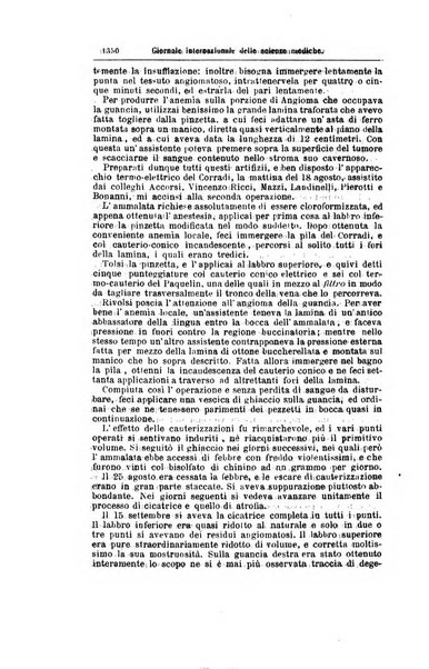 Giornale internazionale delle scienze mediche