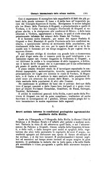 Giornale internazionale delle scienze mediche