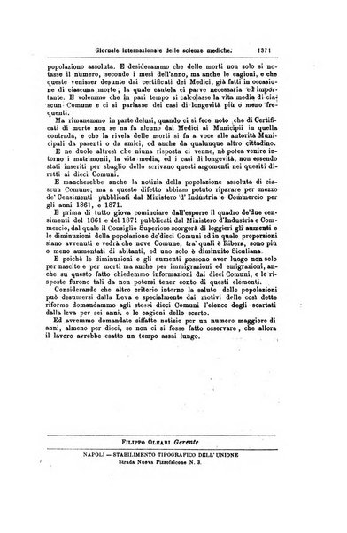 Giornale internazionale delle scienze mediche