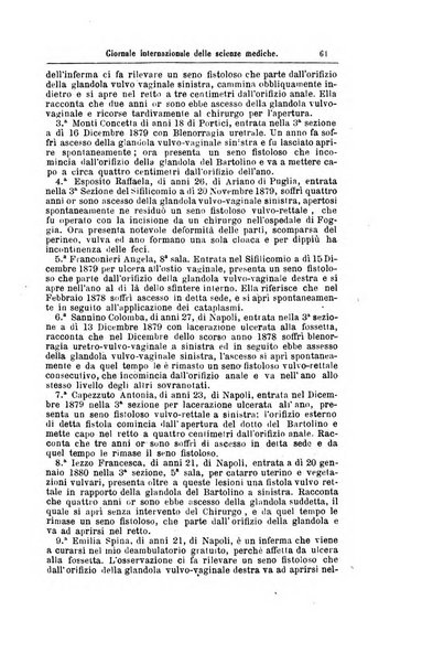 Giornale internazionale delle scienze mediche