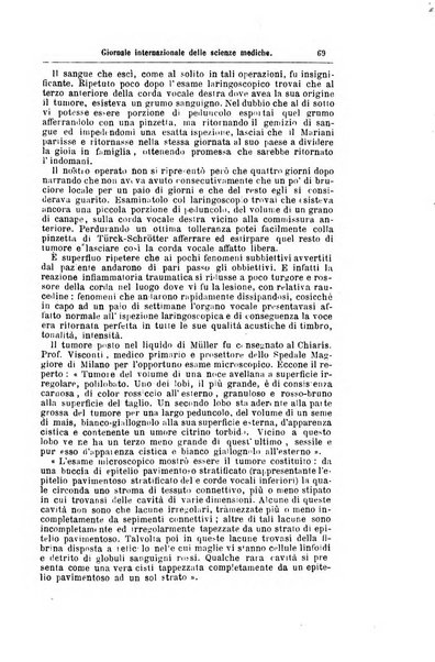 Giornale internazionale delle scienze mediche