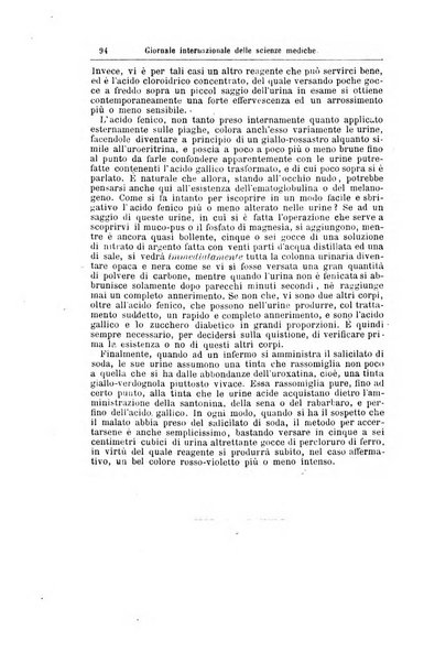 Giornale internazionale delle scienze mediche