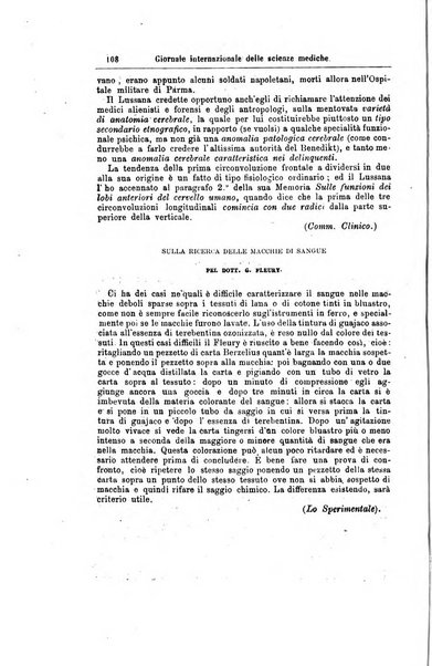 Giornale internazionale delle scienze mediche