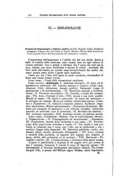 Giornale internazionale delle scienze mediche