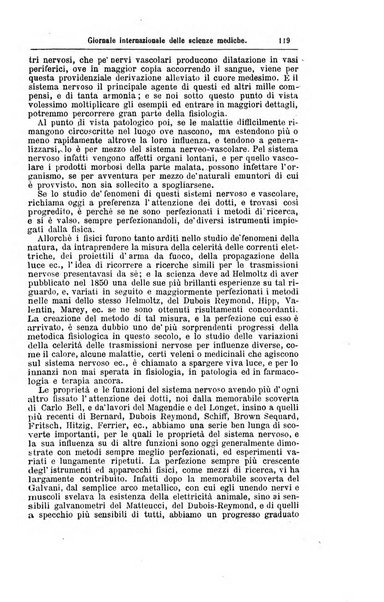 Giornale internazionale delle scienze mediche