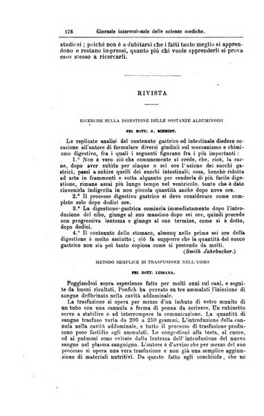 Giornale internazionale delle scienze mediche