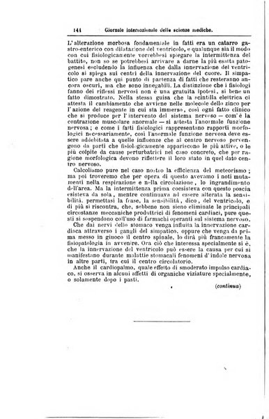 Giornale internazionale delle scienze mediche